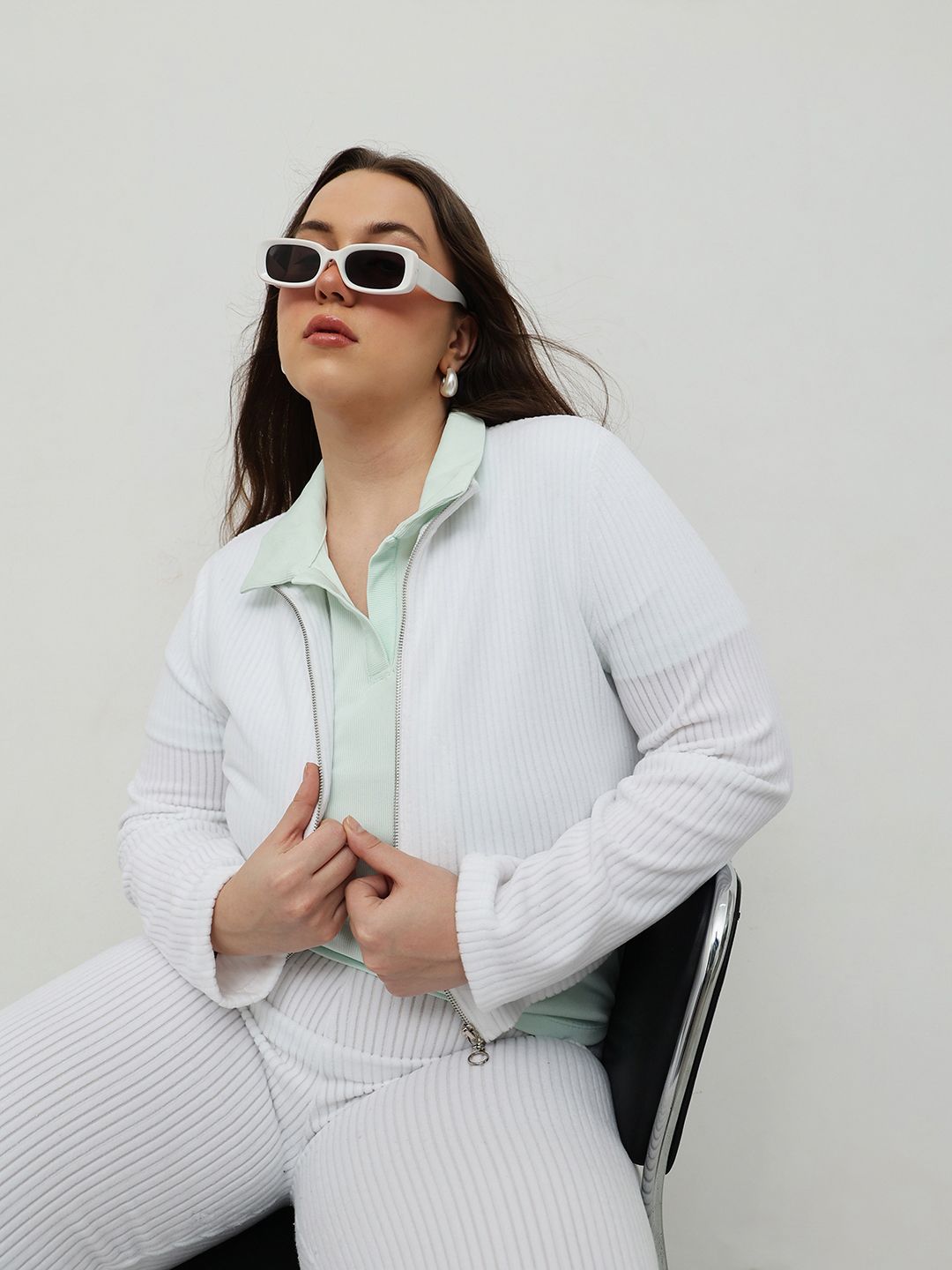 CURVY STREET Women Camouflage without Longline Puffer Jacket with Patchwork