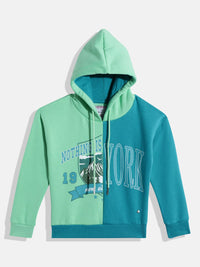 Monte Carlo Girls Printed Hooded Sweatshirt