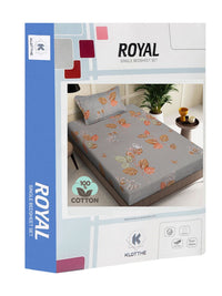 Set Cadar Bujang KLOTTHE Floral Printed Pure Cotton 400 TC