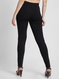 SPYKAR Women Skinny Fit Mid-Rise Ankle Length Trousers