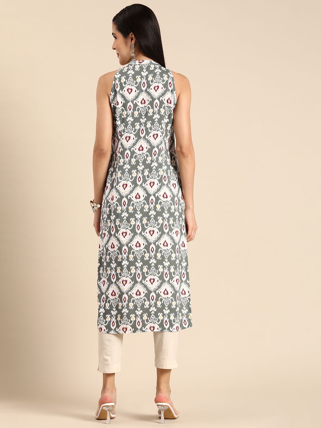 Anouk Ethnic Motifs Printed Kurta