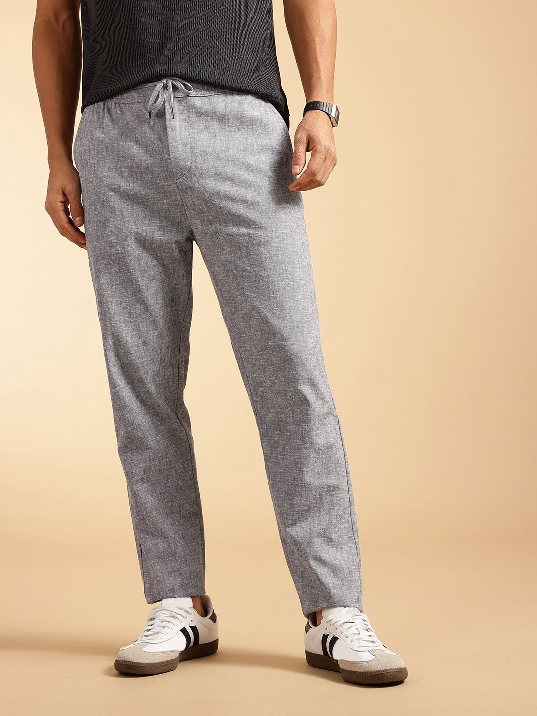 French Connection Men Regular Fit Trousers