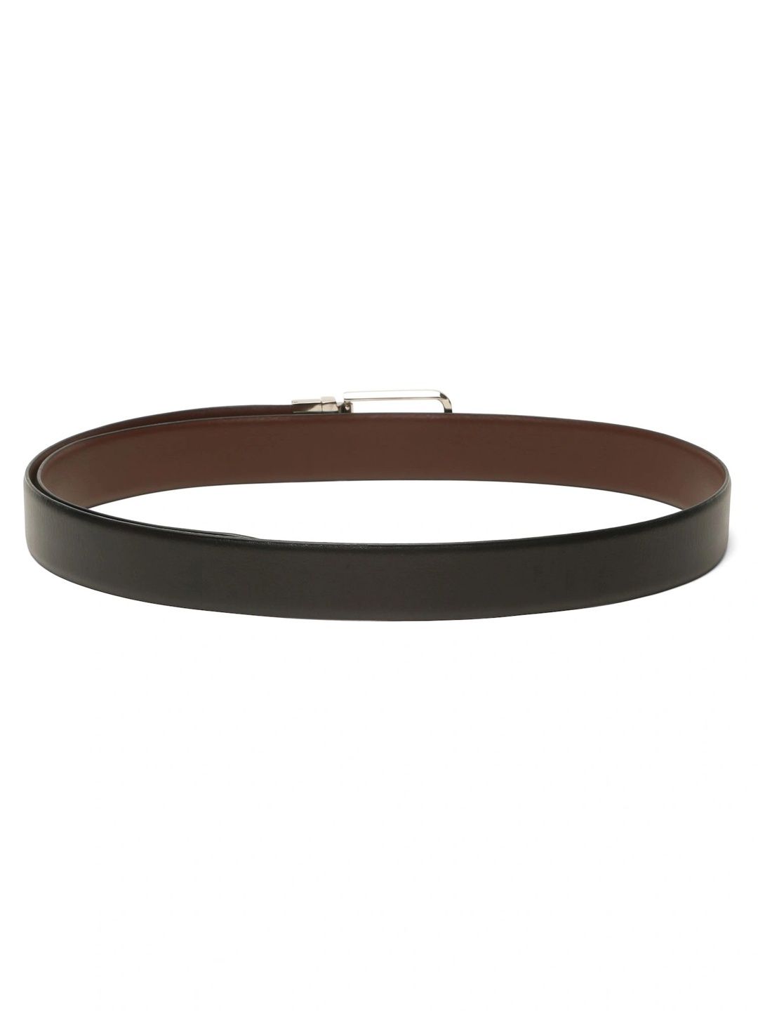 Teakwood Leathers Men Leather Reversible Formal Belt