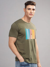 ADRO Men Printed T-shirt