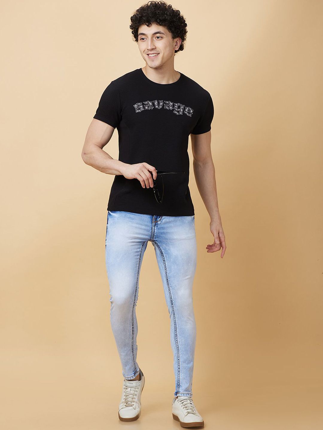 Being Human Men Heavy Fade Jeans