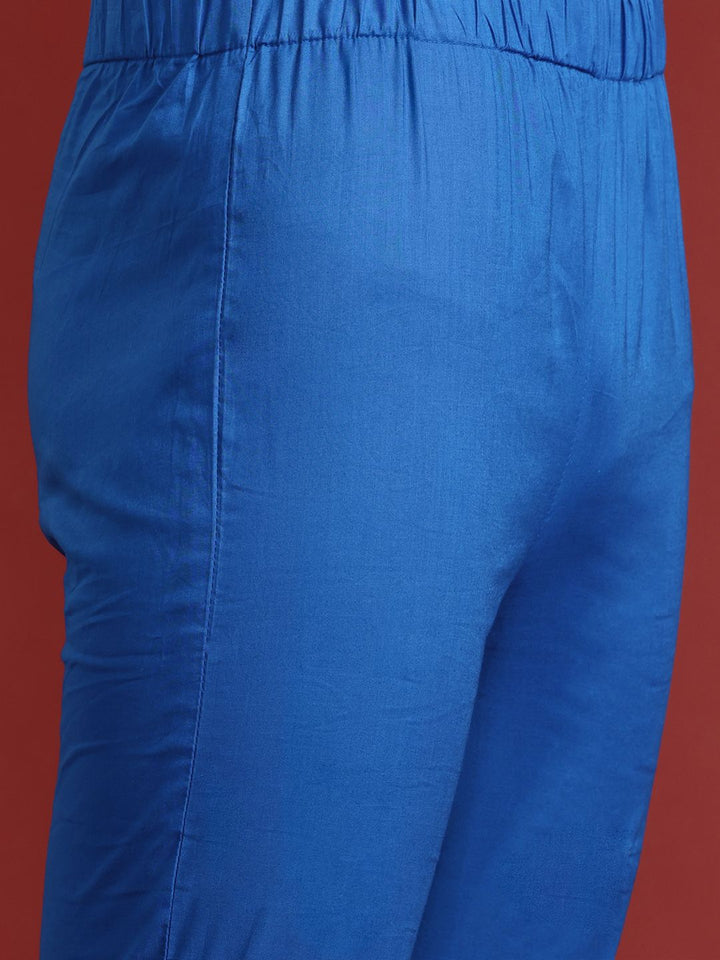 Anouk Printed Pure Cotton Kurta with Trousers