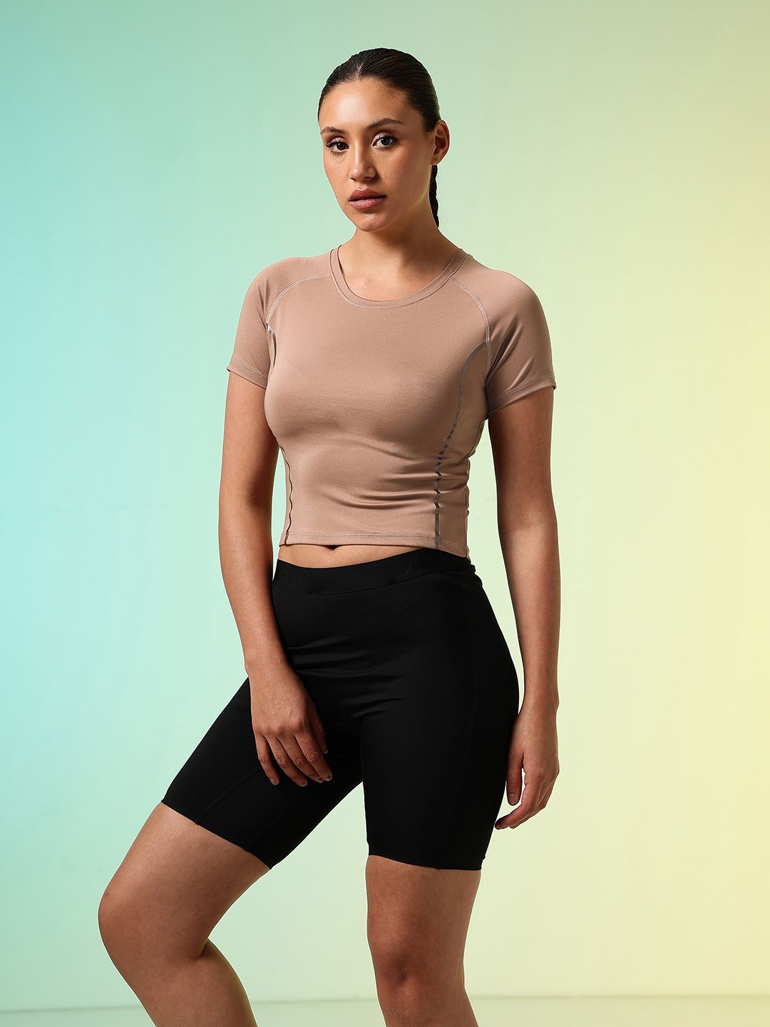 HRX by Hrithik Roshan Rapid-Dry Crop Training T-shirt