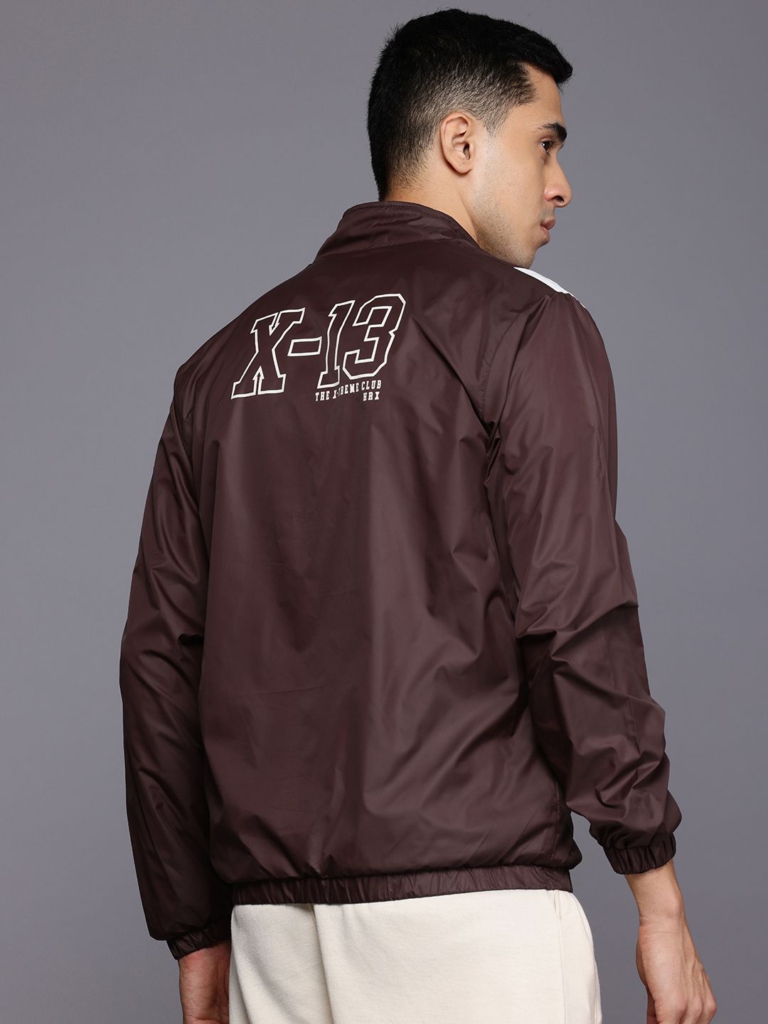HRX by Hrithik Roshan Printed Bomber Lifestyle Jacket