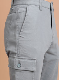 Lelaki Highlander Tapered Fit Fit Mid-Rise Cotton Cargo Tulen
