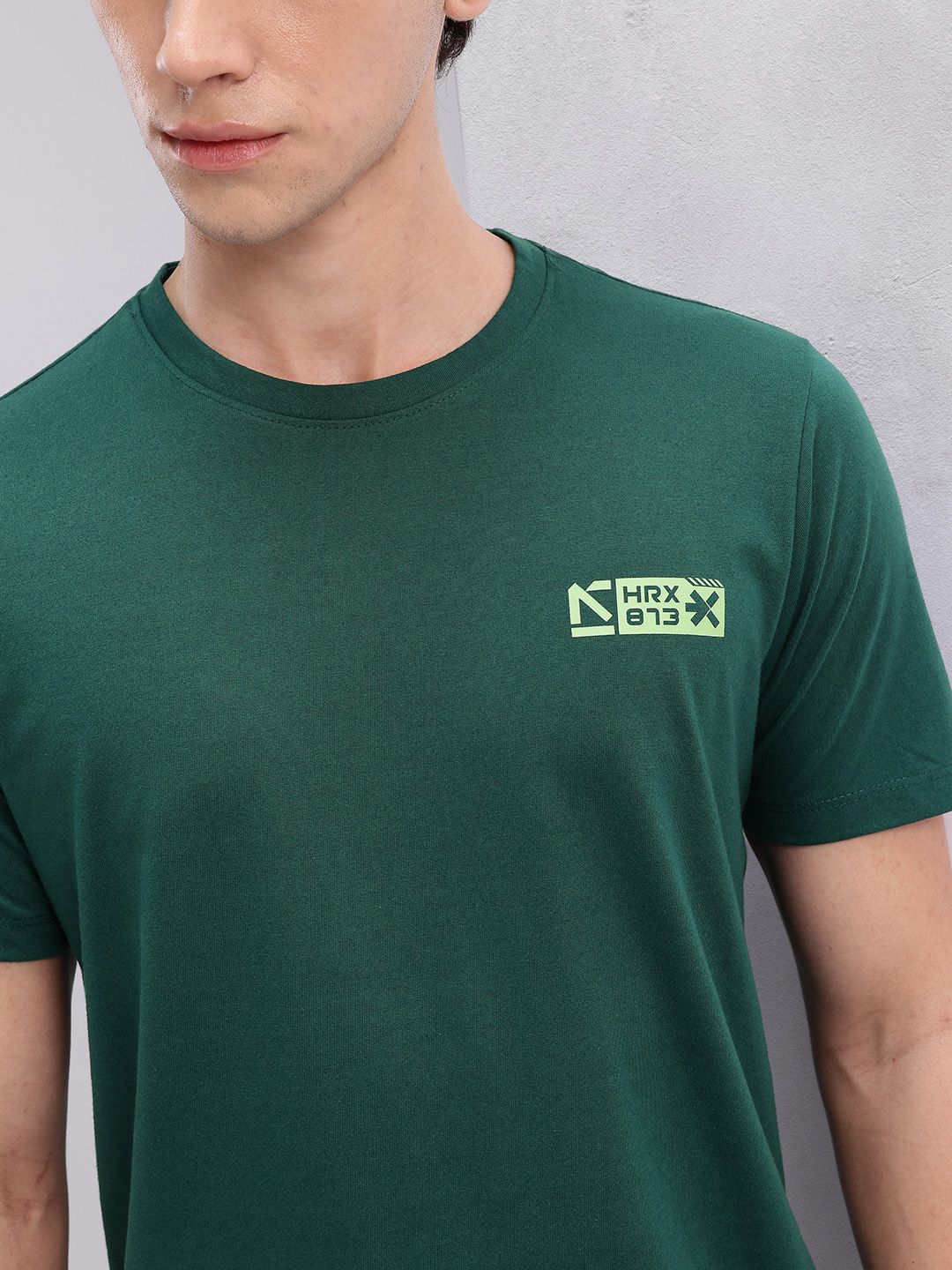 HRX by Hrithik Roshan Brand Logo Detail Lifestyle T-shirt