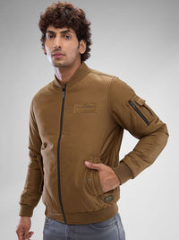 SPYKAR Men Full Sleeve Regular Fit Bomber Jacket