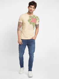 Being Human Typography Printed Round Neck T-shirt