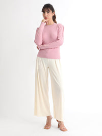 RAREISM Basic Sweater With Cuff Detail