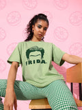 DILLINGER Women Graphic Printed Oversized T-shirt