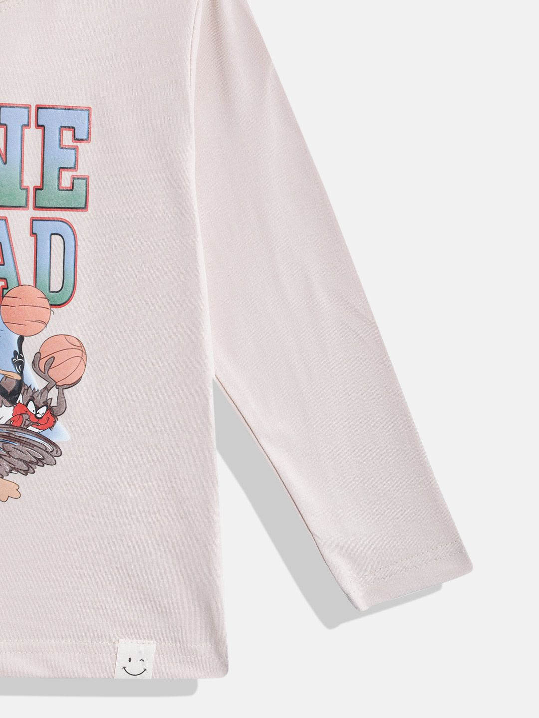 Happy Faces Boys Looney Tunes Printed Pure Cotton T-shirt