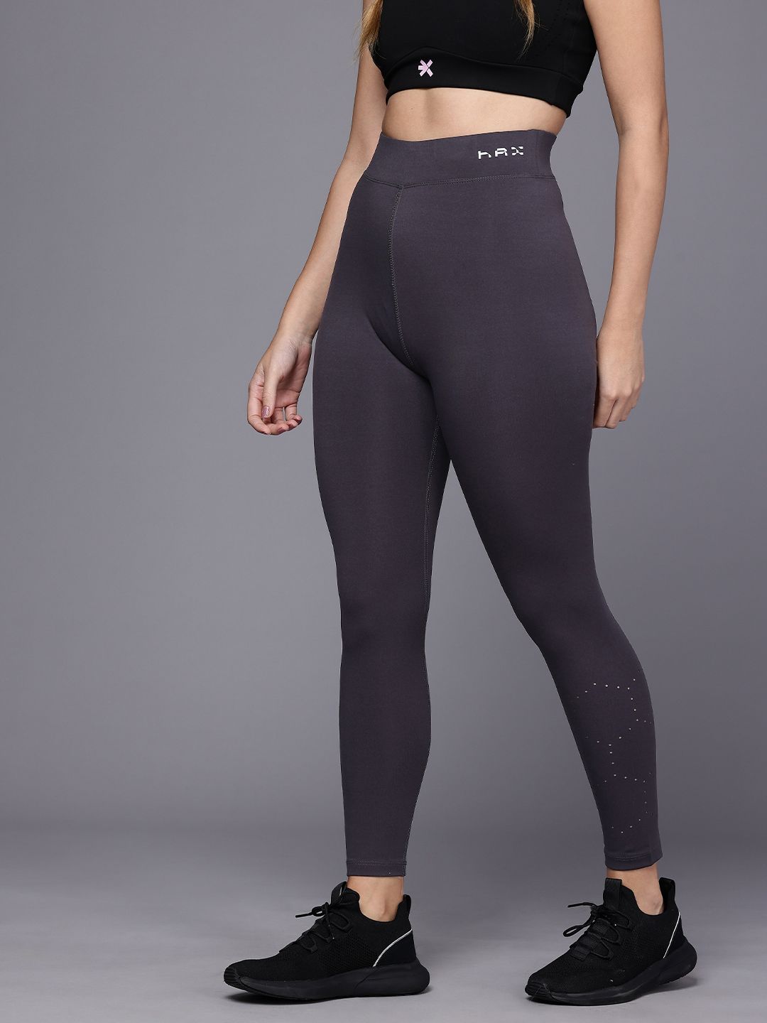 HRX by Hrithik Roshan Women Performance Bonded Rapid-Dry Training Tights_KT7912_03