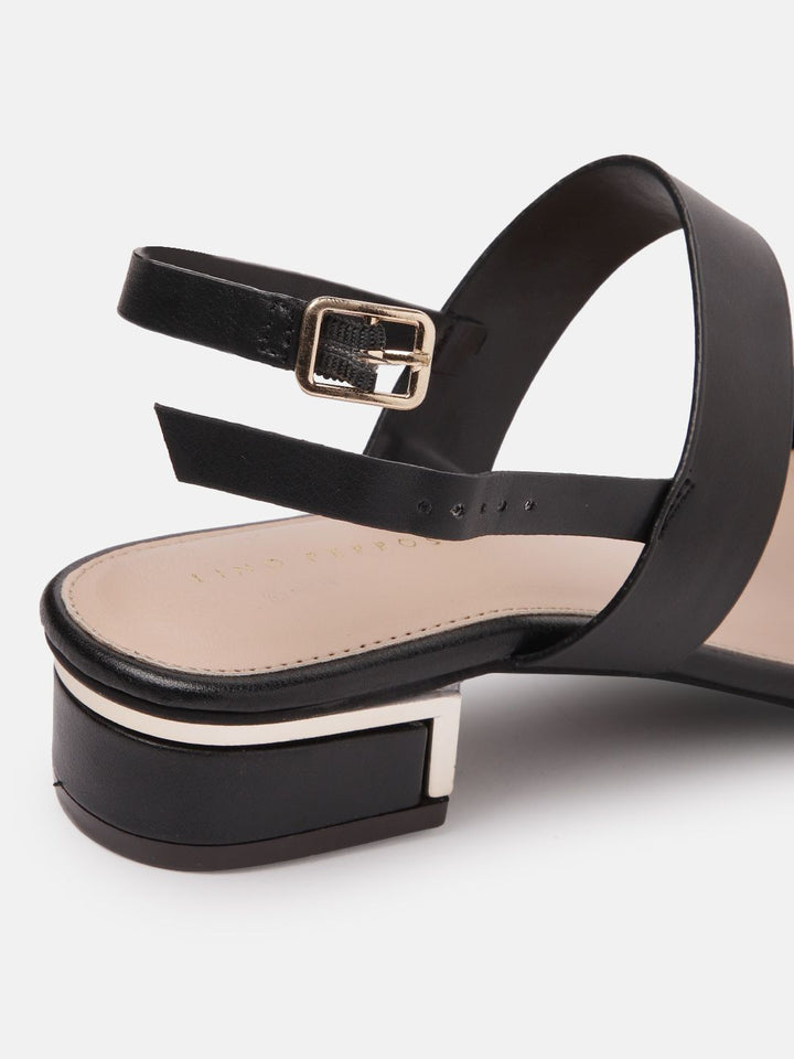 Lino Perros Open Toe Block Heels