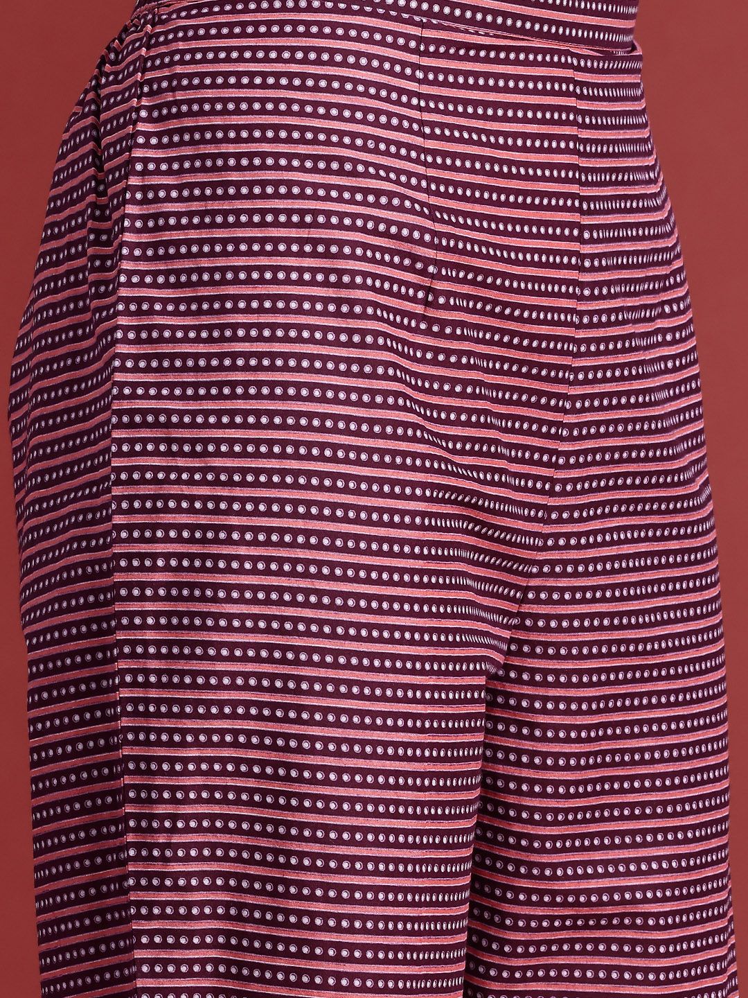 Indo Era Floral Printed Pure Cotton Kurta With Trousers & Dupatta