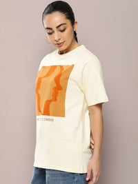 DILLINGER Graphic Printed Oversized Pure Cotton T-shirt