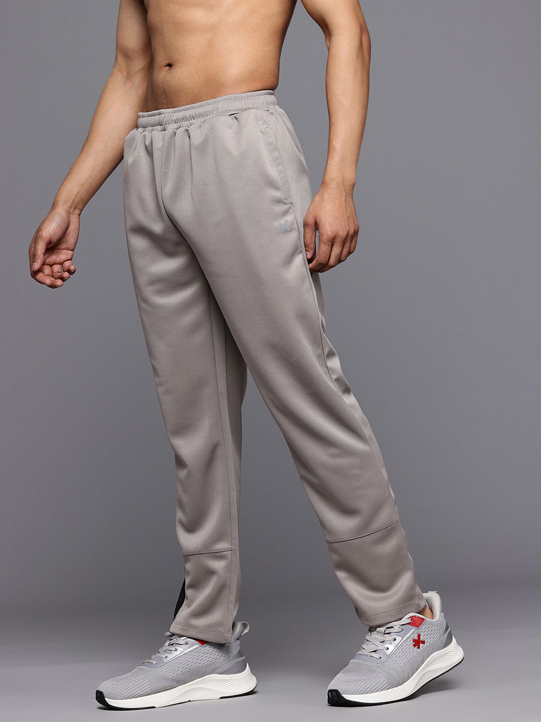 HRX by Hrithik Roshan Men Mid-Rise Regular Fit Rapid-Dry Running Track Pants