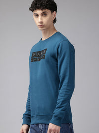 Park Avenue Slim Fit Printed Sweatshirt