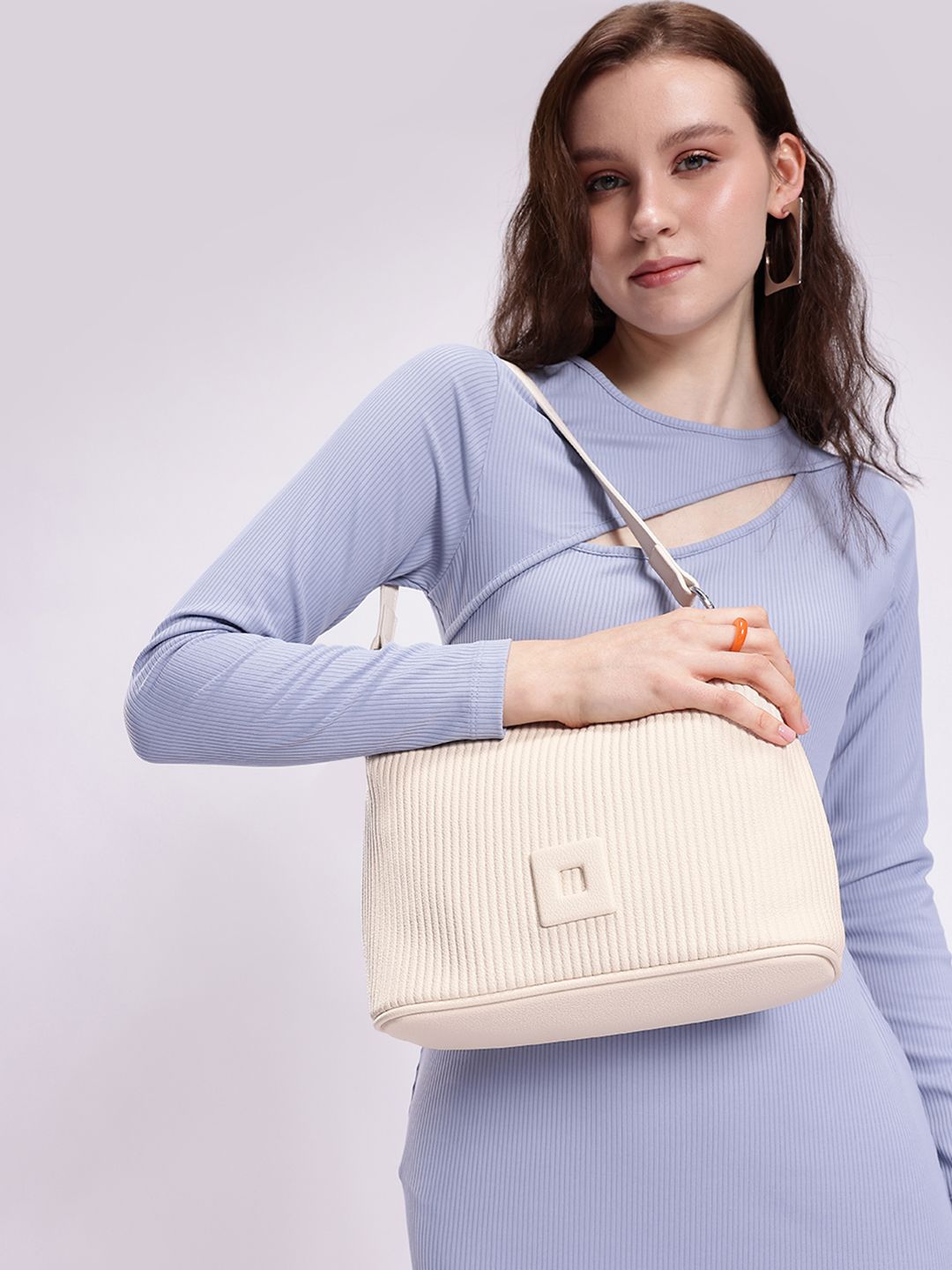 DressBerry Structured Shoulder Bag