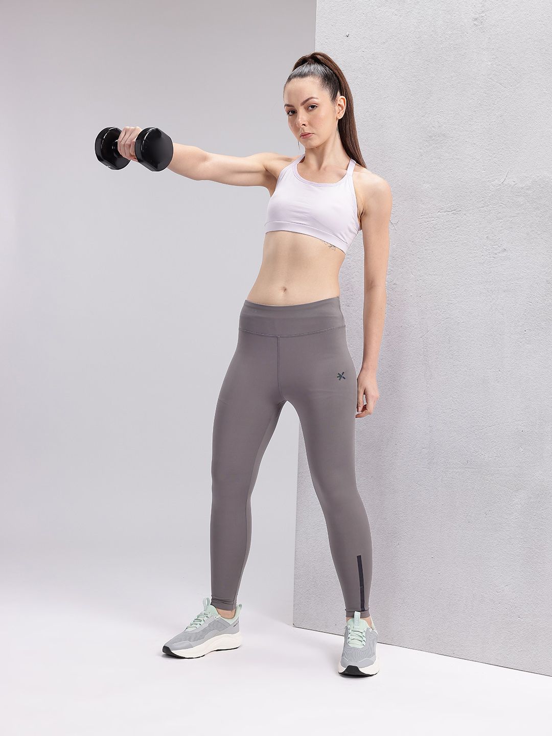HRX by Hrithik Roshan Women Rapid-Dry Ankle-Length Training Tights