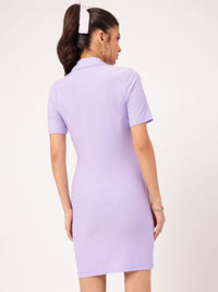 DressBerry Ruched Shirt-Style Dress