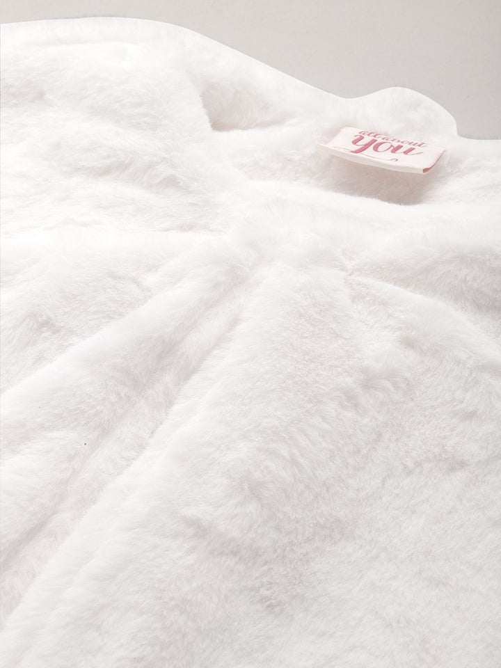 all about you Faux Fur Open Front Jacket