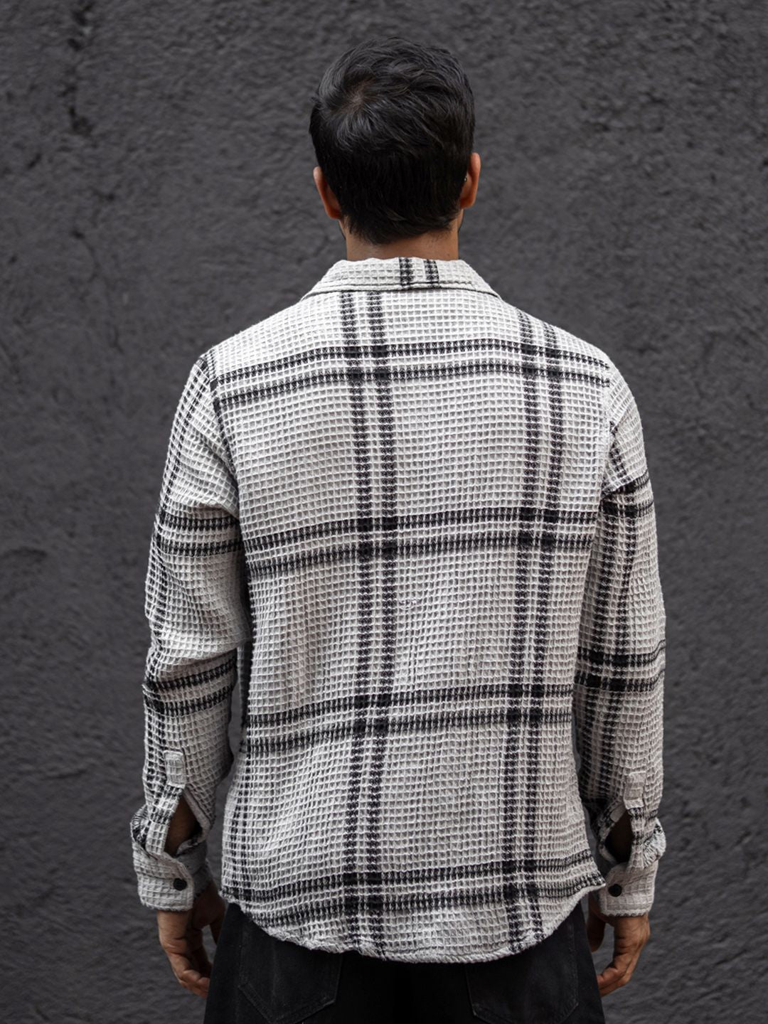 Powerlook Men Tartan Checks Opaque Checked Casual Shirt