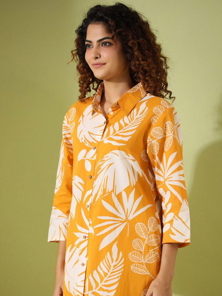 SANSKRUTIHOMES Tropical Printed Pure Cotton Night suit