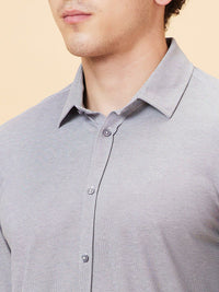 Being Human Spread Collar Slim Fit Casual Shirt