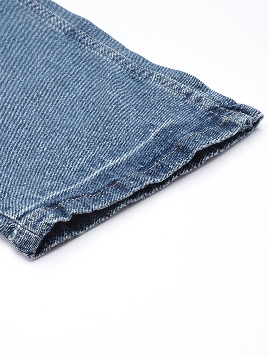 Being Human Men Straight Fit Heavy Fade Stretchable Jeans