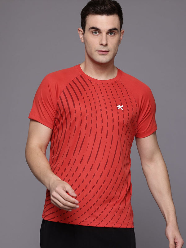 HRX by Hrithik Roshan Printed Rapid-Dry Training T-shirt