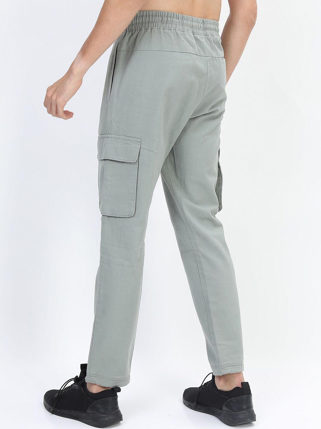 HIGHLANDER Men Chinos Cargo Pocket Trouser