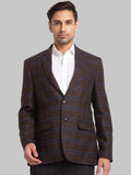 Park Avenue Men Checked Single Breasted Blazers