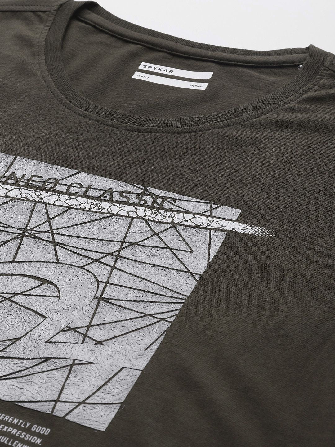 T-shirt Cotton Pure Printed Slim Fit
