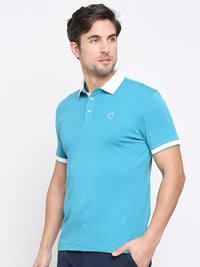 Being Human Colourblocked Polo Collar Regular Fit Cotton Regular T-shirt