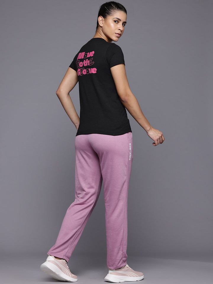 HRX by Hrithik Roshan Women Typography Printed Lifestyle T-shirt