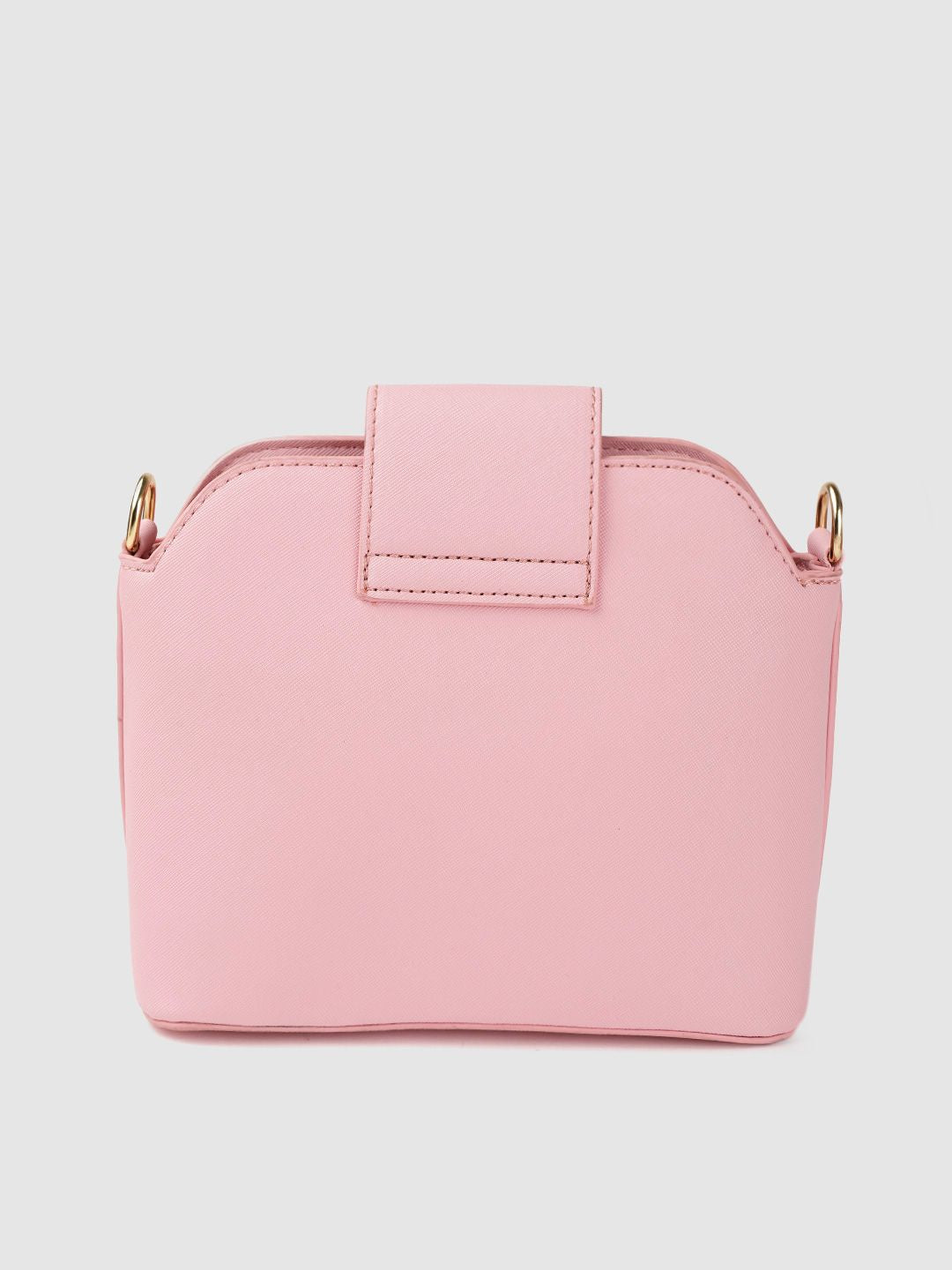 Lino Perros Women Pink Solid Sling Bag
