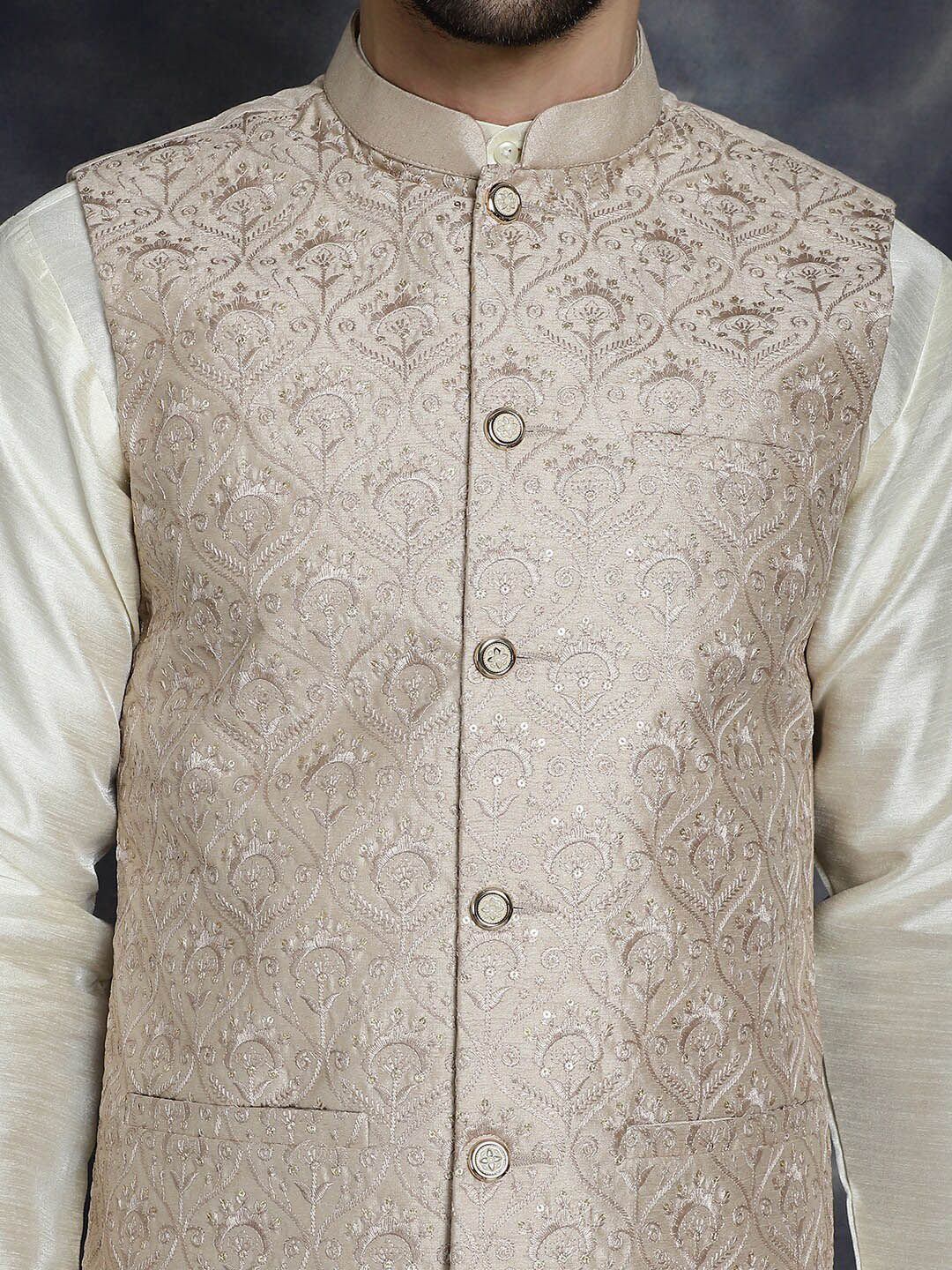 Jompers Embroidered Nehru Jackets