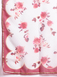 Anouk Gotta Patti Foil Print Regular Kurta with Palazzos & With Dupatta
