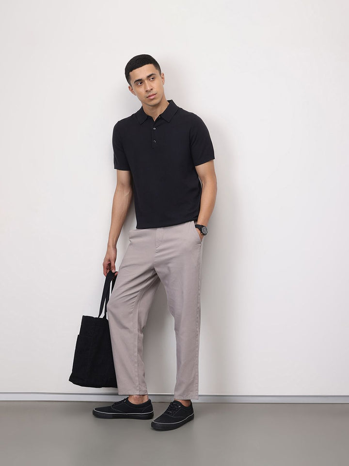 ether 365 Essentials Men Pure Cotton Regular Trousers