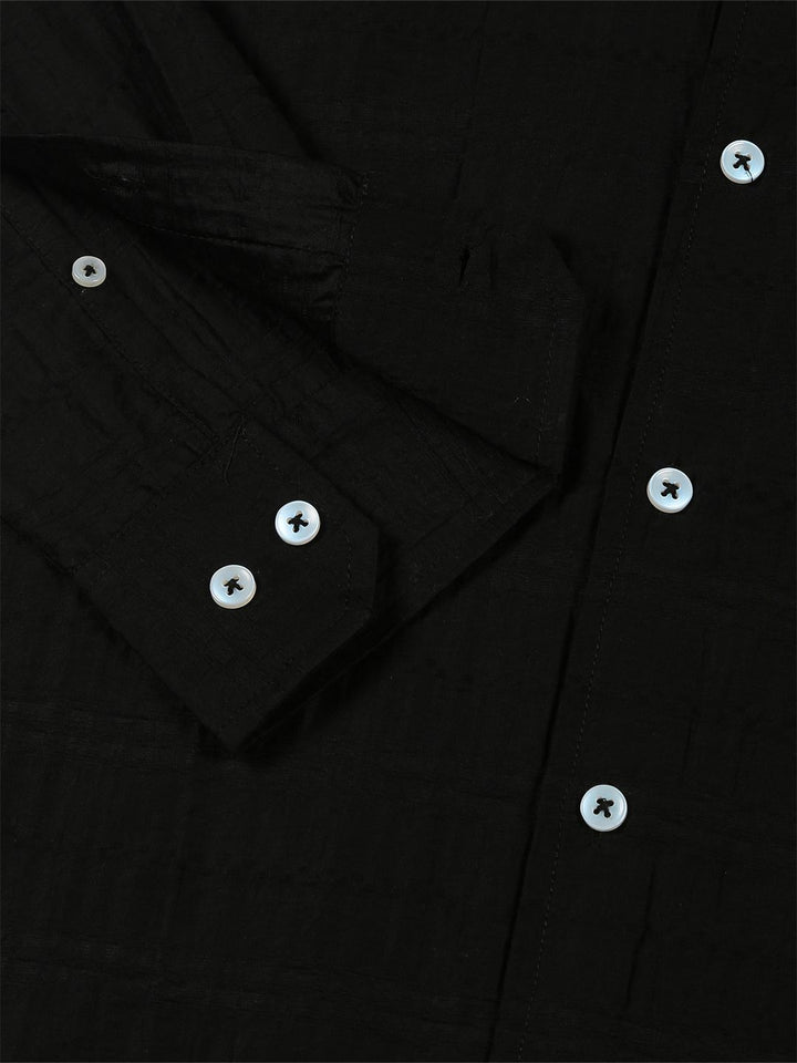 Thomas Scott Men Classic Slim Fit Opaque Casual Shirt