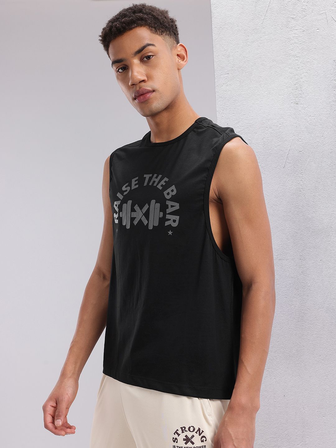 HRX by Hrithik Roshan Typography Printed Training T-shirt