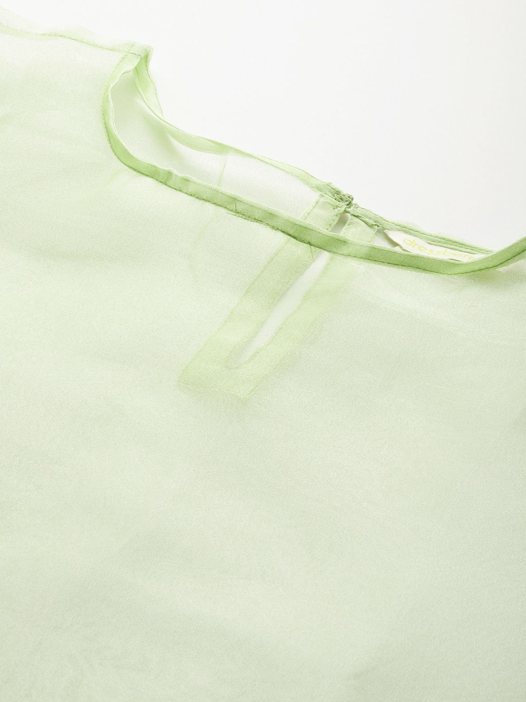 DressBerry Sheer Organza Top