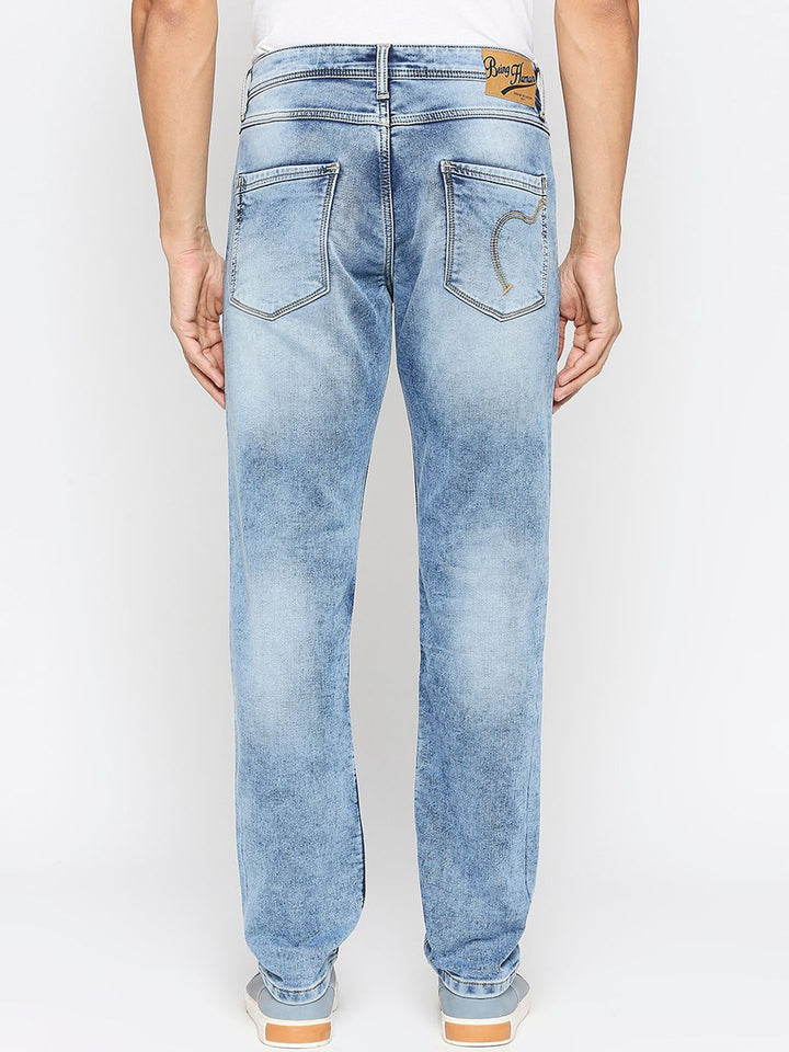 Being Human Men Slim Fit Heavy Fade Jeans