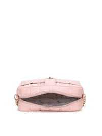 Berrylush Textured Structured Handheld Bag with Quilted