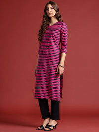 Anouk Women Geometric Printed Kurta