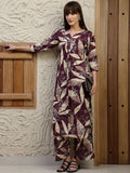 KALINI Women Floral Printed Regular Kurta with Palazzos